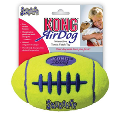 Hračka Kong Air Dog Lopta rugby tenis L