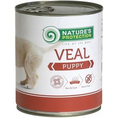 Natures Protection dog Puppy veal 800g