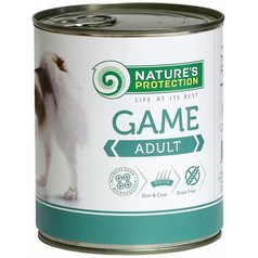Natures Protection dog Adult game 800g