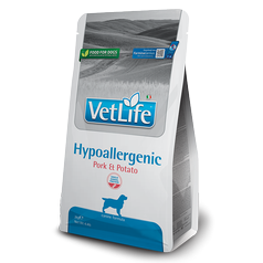 Farmina Vet Life dog hypoallergenic, pork & potato 12 kg