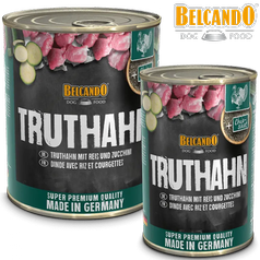 Belcando Super Premium Truthahn – Morčacie ryža-cuketa 800gr