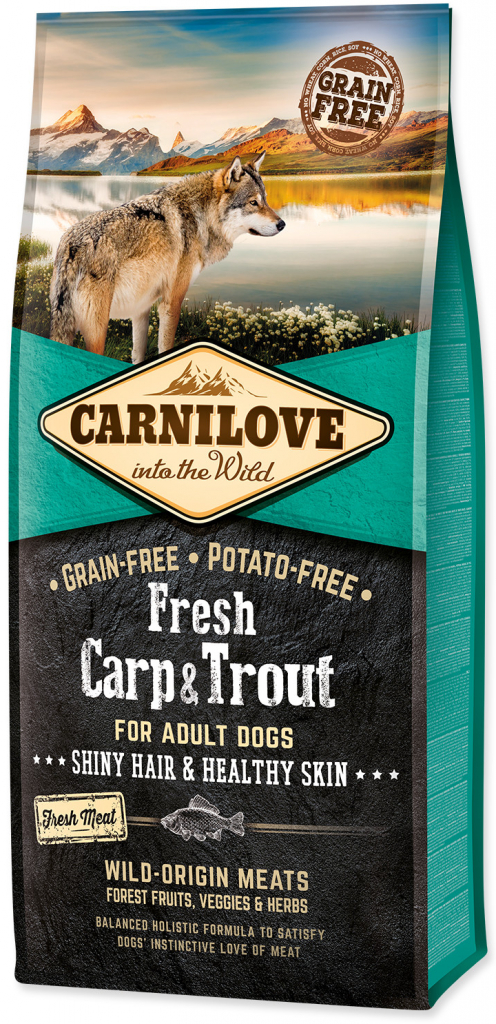 Carnilove dog Fresh Adult Carp & trout 12 kg