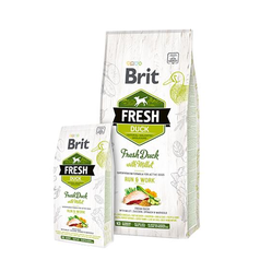 BRIT Fresh Active Run & Work kačacie s prosom 12 kg