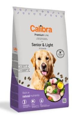Calibra Dog Premium Line Senior&Light 12+2 kg Zdarma
