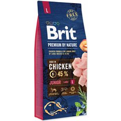 Brit Premium by Nature dog Junior L 3 kg
