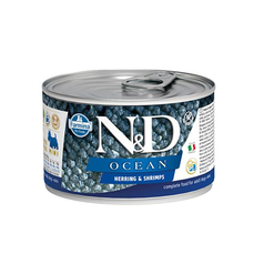 Farmina N&D dog OCEAN Herring & Shrimps konzerva 140 g