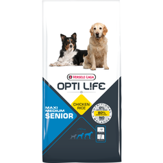 Versele Laga Opti Life dog Senior Medium & Maxi 12,5 kg