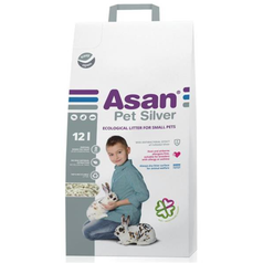 Podstielka ASAN hlodavce Pet Silver 10L (2kg)