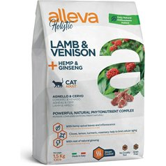 Alleva HOLISTIC cat lamb & venison adult 1,5 kg