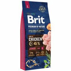 Brit Premium by Nature dog Junior L 15 kg