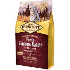 Carnilove Cat Fresh Chicken & Rabbit for Adult 2kg