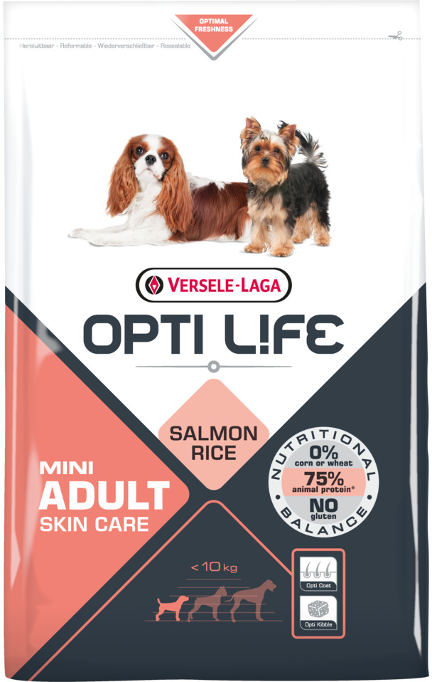 Versele Laga Opti Life Adult Skin Care Mini 7,5 kg