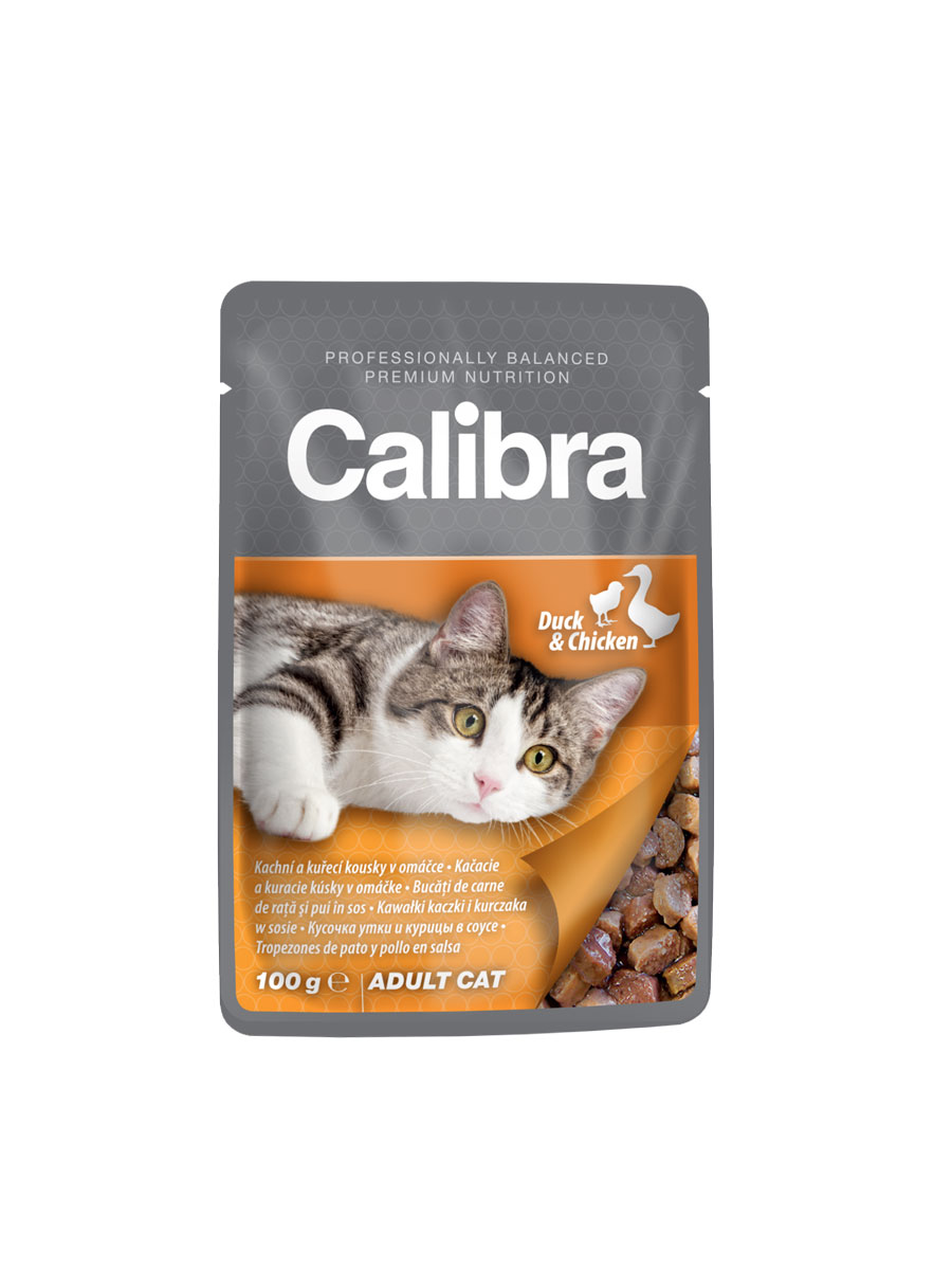 Calibra Cat Adult Duck and Chicken 100g