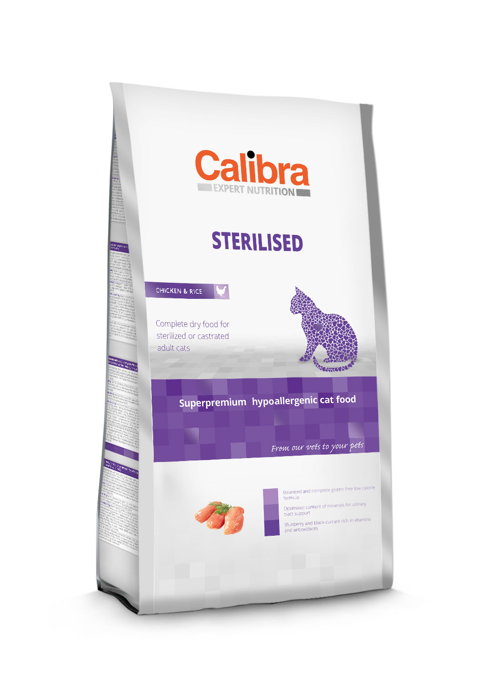 Calibra Cat Expert Nutrition Sterilised /Chicken & Rice 2 Kg