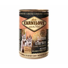 Carnilove Wild Meat Salmon & Turkey for Puppies 400G