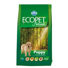 Ecopet Natural Puppy medium 12 +2kg ZDARMA