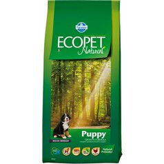 Ecopet Natural Puppy maxi 12 + 2kg ZDARMA