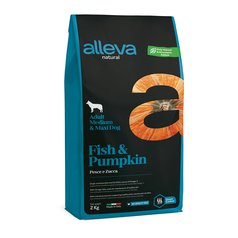 Alleva NATURAL dog fish&pumpkin adult medium/maxi 12 Kg