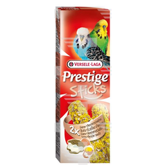 VL Prestige Sticks Budgies Eggs & Oyster Shells 2 ks- 2 tyčinky s vajcom a drvenými lastúrami pre andulky 60 g