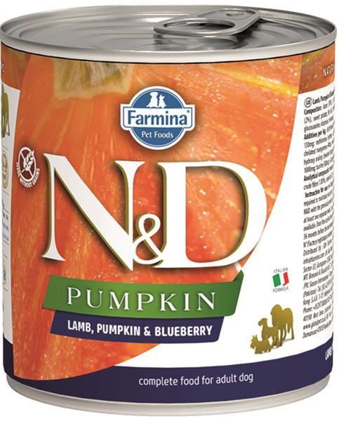 N&D dog PUMPKIN & lamb & blueberry konzerva 285 g