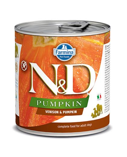 N&D dog PUMPKIN & venison konzerva 285 g