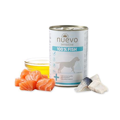 Nuevo dog Sensitive 100% Fish 375 g konzerva