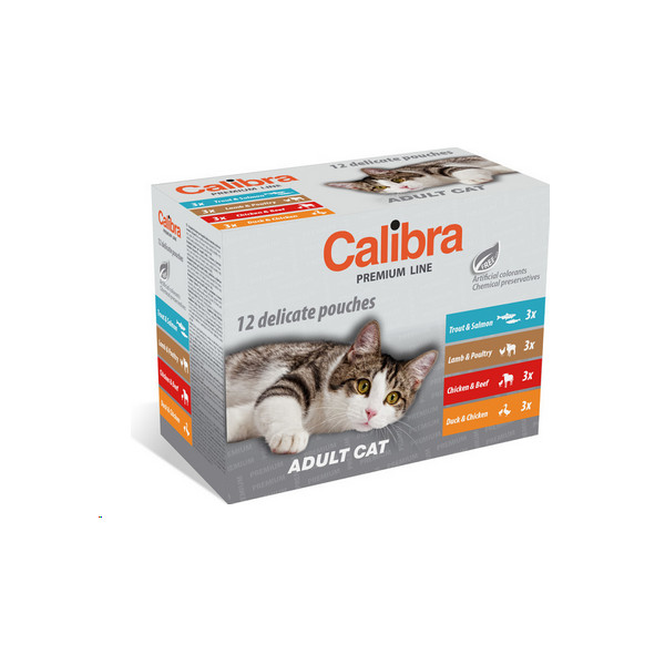 Calibra Cat Premium Adult multipack 12x100g