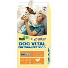Dog Vital Adult All Breeds with Chicken 12Kg