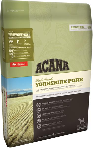 ACANA Singles Yorkshire Pork 11,4 kg