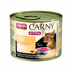 Animonda CARNY® cat Kitten hydinový koktail 200 g konzerva