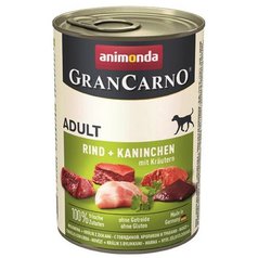 Animonda Gran Carno dog Adult hovädzie,králik,bylinky 800 g