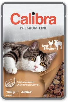 Calibra Cat Premium Adult Lamb & Poultry 100g