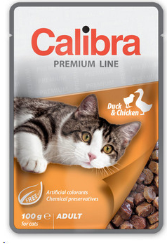 Calibra Cat Premium Adult Duck & Chicken 100g