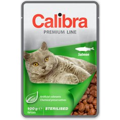 Calibra Cat Premium Sterilised Salmon 100 g