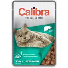 Calibra Cat Premium Sterilised Liver 100g