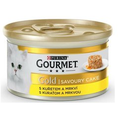 Purina Gourmet Gold s kuraťom a mrkvou 85 g
