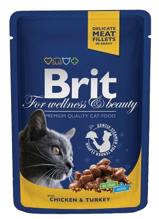 Brit Premium Cat Chicken & Turkey 100 g