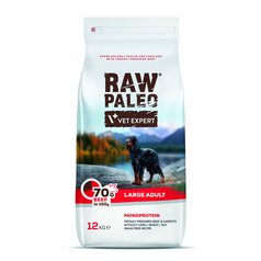 VetExpert Raw Paleo adult large beef 12 kg