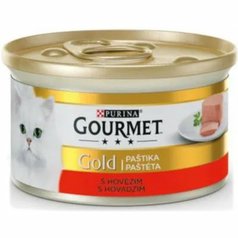 Purina Gourmet GOLD paštéta s hovädzím 85g