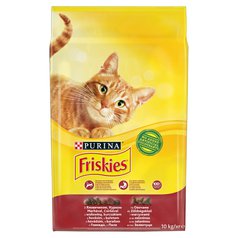 Friskies  mäso, kura, zelenina 10 kg