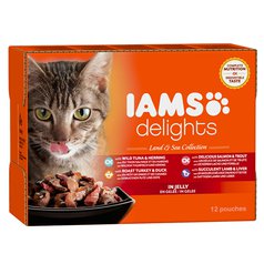 Iams Cat Delights multipack 12x85g