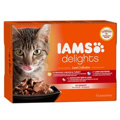 Iams Cat Delights multipack 12x85g