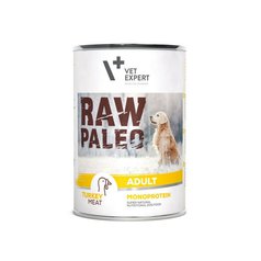 VetExpert Raw Paleo adult turkey konzerva 800 g