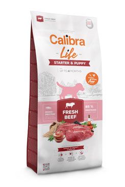 Calibra Dog Life Starter & Puppy Fresh Beef 12kg
