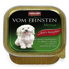 Animonda Vom Feinsten dog ADULT hovädzie a zemiaky 150 g