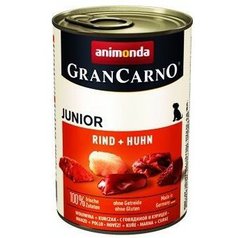 Animonda GRANCARNO® dog junior hovädzie a kura 400g