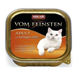 Animonda Vom Feinsten cat CLASSIC hydina a teľacie 100 g