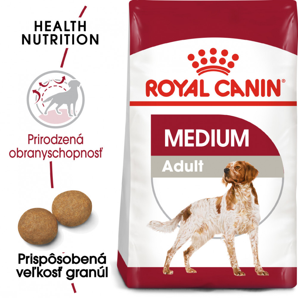 Royal Canin Medium Adult 15+3kg Zdarma