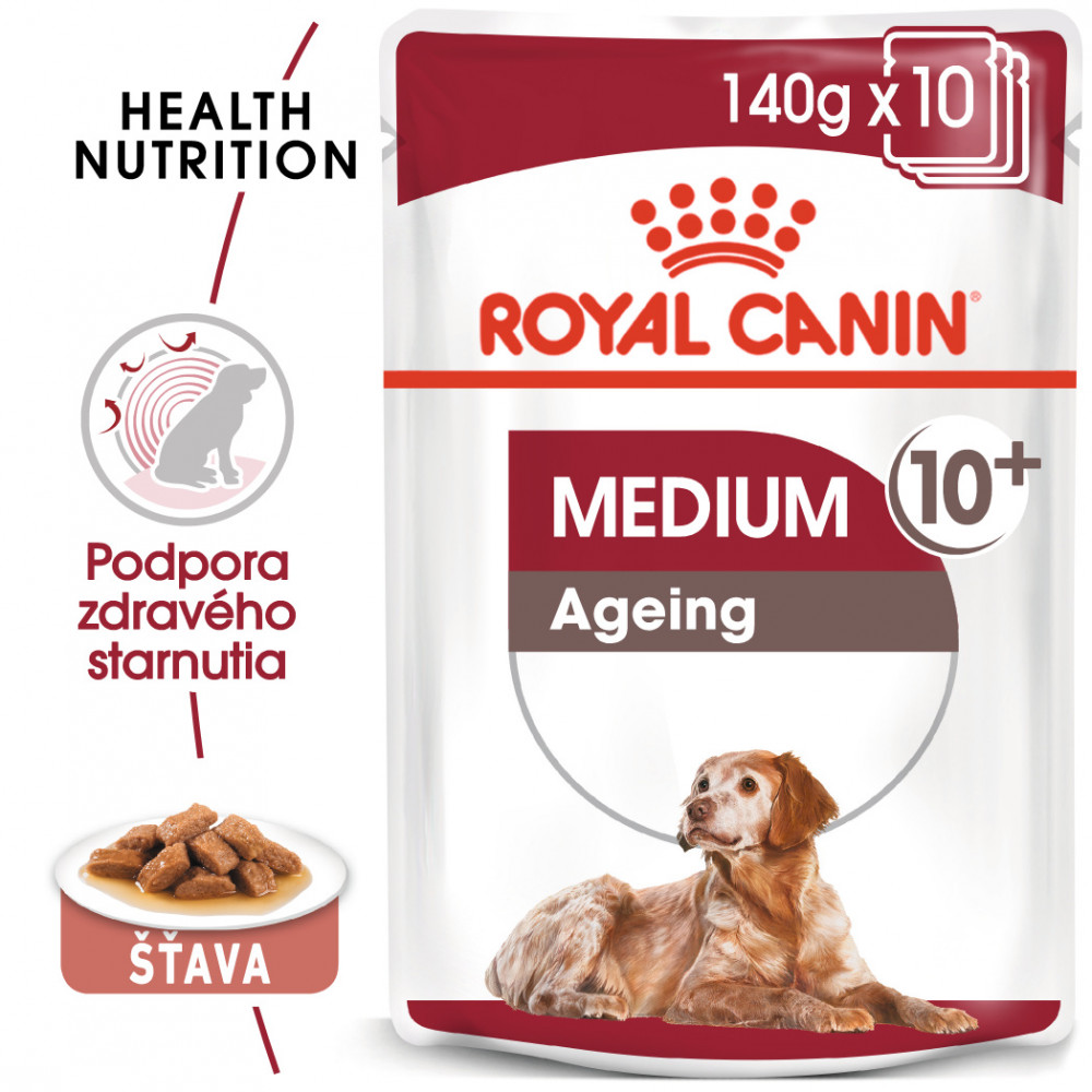Royal Canin Medium Ageing 10+ kapsička 140gx10