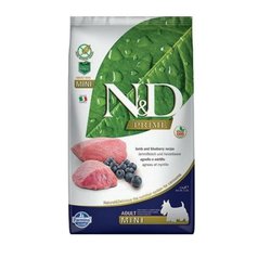 N&D dog PRIME (GF) adult mini lamb&blueberry 2,5 kg